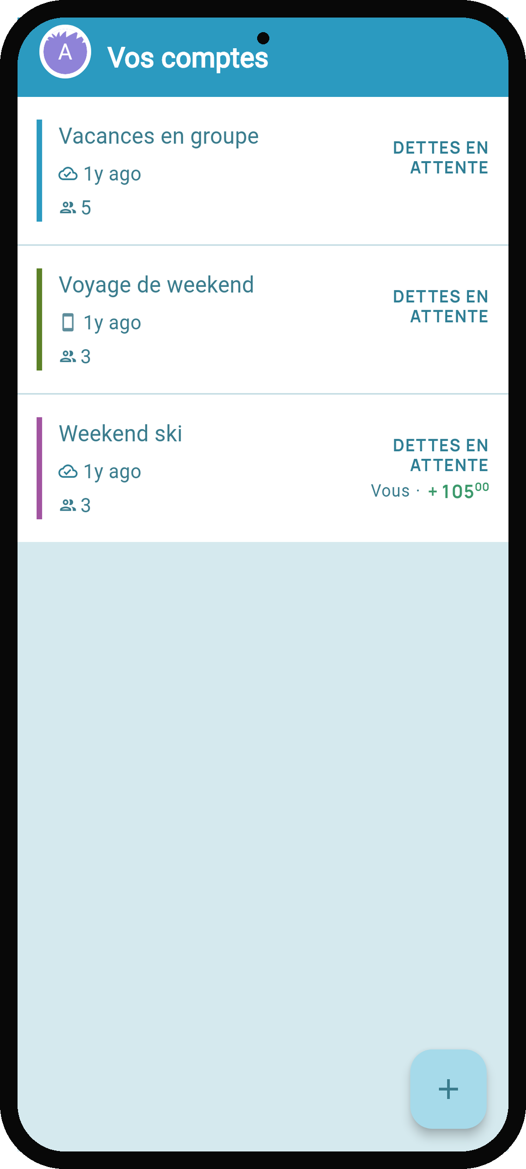 Créer et partager un compte Debtster